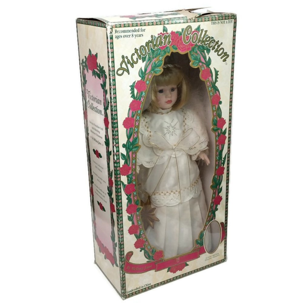 Brass Key Victorian Collection Porcelain Doll Grac